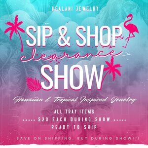 Notification for "Sip & Shop Clearance Show"